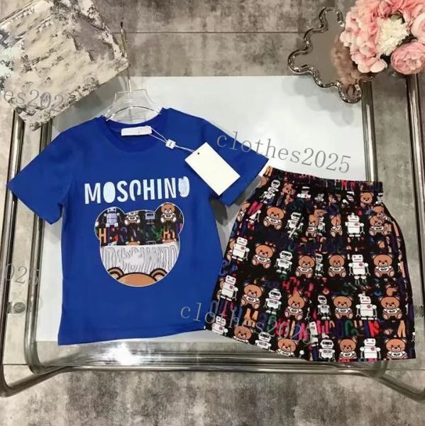 new designer mosch style childrens clothing sets for summer boys and girls sports suit baby infant short sleeve clothes kids set 2-12t, White
new designer mosch style childrens clothing sets for summer boys and girls sports suit baby infant short sleeve clothes kids set 2-12t, White