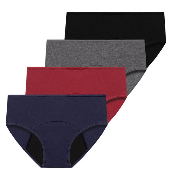women's panties 4pcs/lot very abundant menstrual panties woman cotton female lingerie low waist physiological period underwear for wome, Black;pink
women's panties 4pcs/lot very abundant menstrual panties woman cotton female lingerie low waist physiological period underwear for wome, Black;pink