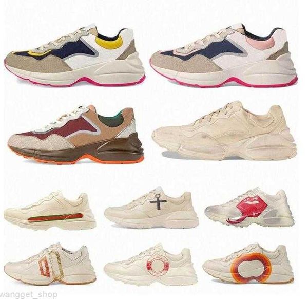 luxurys designers shoes rhyton sneakers beige men trainers vintage luxury chaussures ladies shoe designer sneaker with box good, Black
luxurys designers shoes rhyton sneakers beige men trainers vintage luxury chaussures ladies shoe designer sneaker with box good, Black