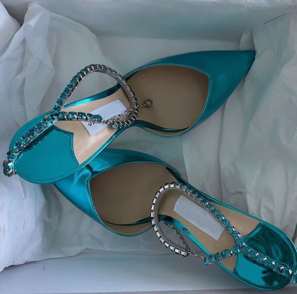 elegant summer walking women saeda sandals shoes stiletto heel crystal chain lady pumps dress bridal wedding pointed toe gladiator sandalias, Black
elegant summer walking women saeda sandals shoes stiletto heel crystal chain lady pumps dress bridal wedding pointed toe gladiator sandalias, Black