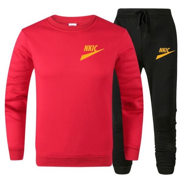 new men's tracksuits leisure sports round neck hoodless sweater pullover outdoor running pants set, Gray
new men's tracksuits leisure sports round neck hoodless sweater pullover outdoor running pants set, Gray