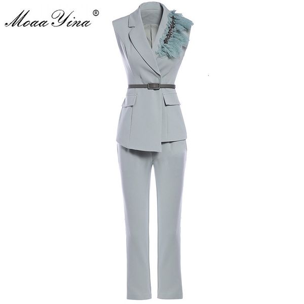 women s two piece pants moaayina fashion designer suit spring autumn women crystal 3 4 pants two piece set 230414, White
women s two piece pants moaayina fashion designer suit spring autumn women crystal 3 4 pants two piece set 230414, White