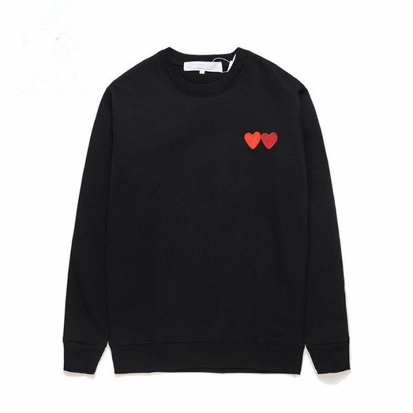 play men's hoodies cdg cotton breathable jackets commes des long sleeve embroidery double heart sweatershirt for women windbreaker blac, Black
play men's hoodies cdg cotton breathable jackets commes des long sleeve embroidery double heart sweatershirt for women windbreaker blac, Black