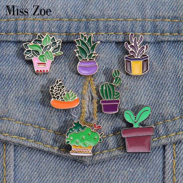 mini potted plants enamel pins custom cactus aloe brooches lapel badges cartoon jewelry gift for kids friends, Gray
mini potted plants enamel pins custom cactus aloe brooches lapel badges cartoon jewelry gift for kids friends, Gray