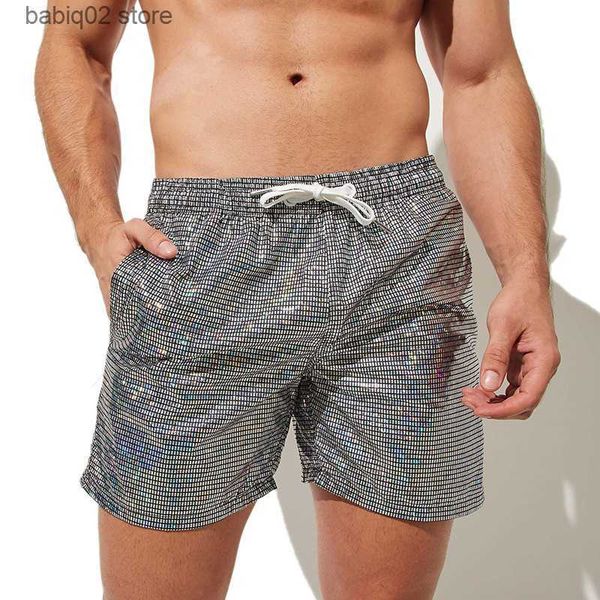men's shorts men board shorts trunks sequined bling swimming pants pocket casual fitness sweatpants shiny shorts swimwear bikini pantne, White;black
men's shorts men board shorts trunks sequined bling swimming pants pocket casual fitness sweatpants shiny shorts swimwear bikini pantne, White;black