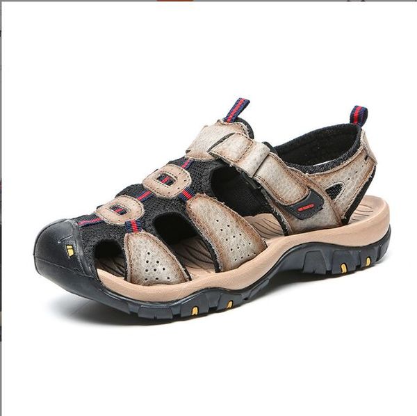 sandals open-toe platform outdoor beach sandals roman shoes anti-skid summer casual shoes new men's sandals 38-47, Black
sandals open-toe platform outdoor beach sandals roman shoes anti-skid summer casual shoes new men's sandals 38-47, Black