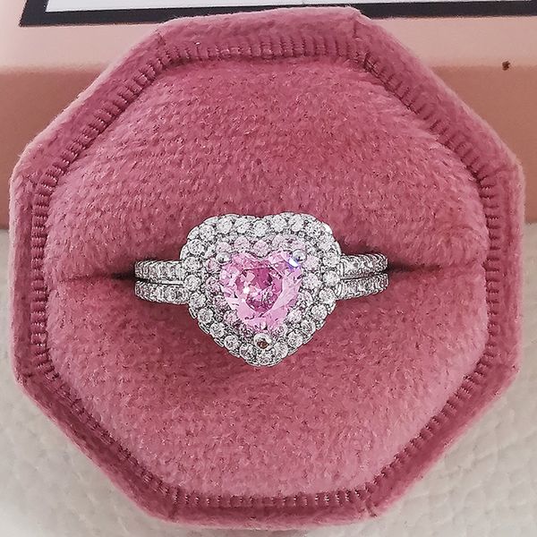 lovers heart ring 925 sterling silver engagement wedding band rings for women bridal promise party jewelry gift, Slivery;golden
lovers heart ring 925 sterling silver engagement wedding band rings for women bridal promise party jewelry gift, Slivery;golden