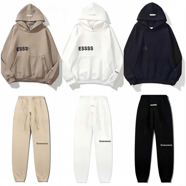men's and women hoodies leisure fashion trends designer tracksuit essentail hoodies set casual oversize hooded pullover 2023 v2, Black
men's and women hoodies leisure fashion trends designer tracksuit essentail hoodies set casual oversize hooded pullover 2023 v2, Black