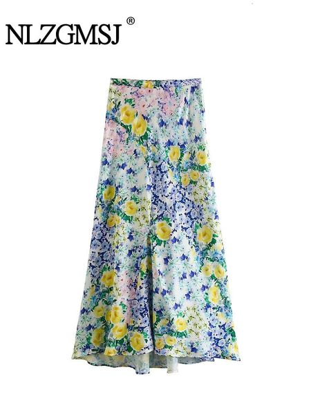 skirts nlzgmsj traf floral long skirt women print high waist skirts for women summer satin midi skirts woman chic evening skirt 230414, Black
skirts nlzgmsj traf floral long skirt women print high waist skirts for women summer satin midi skirts woman chic evening skirt 230414, Black