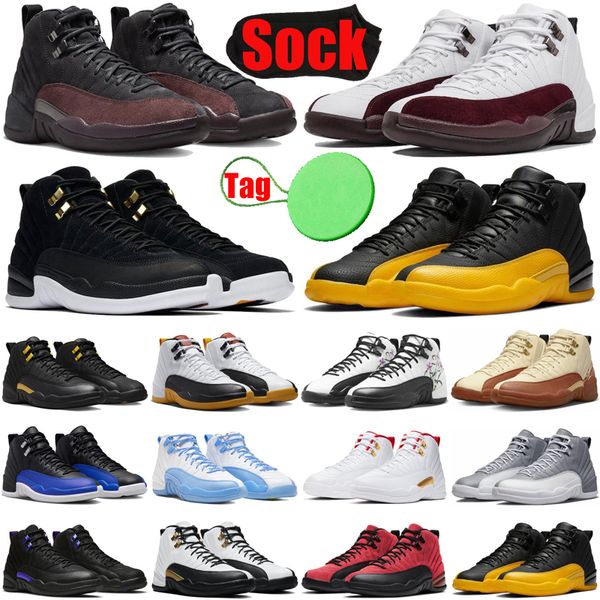 a ma maniere 12 12s mens basketball shoes black taxi cherry white muslin stealth hyper royal playoffs royalty flu game men trainers sneakers
a ma maniere 12 12s mens basketball shoes black taxi cherry white muslin stealth hyper royal playoffs royalty flu game men trainers sneakers