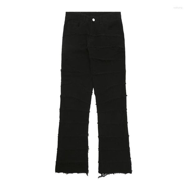 men's jeans mens retro patchwork flared pants grunge wild stacked ripped long trousers straight y2k baggy washed faded for men 895256, Blue
men's jeans mens retro patchwork flared pants grunge wild stacked ripped long trousers straight y2k baggy washed faded for men 895256, Blue