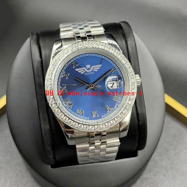 16 style mens watches 41mm 36mm 278238 228238 278381 blue dial watch automatic mechanical movement mens diamond bezel stainless steel wrist, Slivery;brown
16 style mens watches 41mm 36mm 278238 228238 278381 blue dial watch automatic mechanical movement mens diamond bezel stainless steel wrist, Slivery;brown