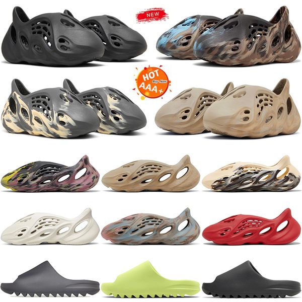 Retail Designer Slippers Men Woman Foam Runner Sliders MX Cinder Onyx Mineral Blue Outdoor Sandal Flat Slide Pure Bone Moon Gray Sports Slides Shoes 36-48 EU, Color 7
Retail Designer Slippers Men Woman Foam Runner Sliders MX Cinder Onyx Mineral Blue Outdoor Sandal Flat Slide Pure Bone Moon Gray Sports Slides Shoes 36-48 EU, Color 7