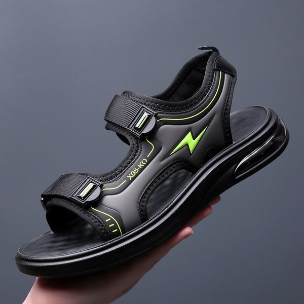 sandals air cushion increased men's sports casual waterproof no slip beach shoes youth sandalias de moda hombre 230328, Black
sandals air cushion increased men's sports casual waterproof no slip beach shoes youth sandalias de moda hombre 230328, Black