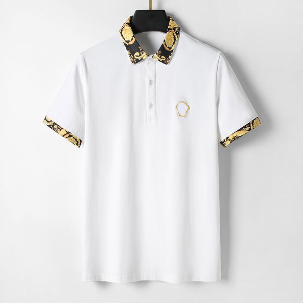 men's and women's t-shirts polo shirts with embroidery classic medusa premium casual men's short sleeves cotton comfortable t, White;black
men's and women's t-shirts polo shirts with embroidery classic medusa premium casual men's short sleeves cotton comfortable t, White;black