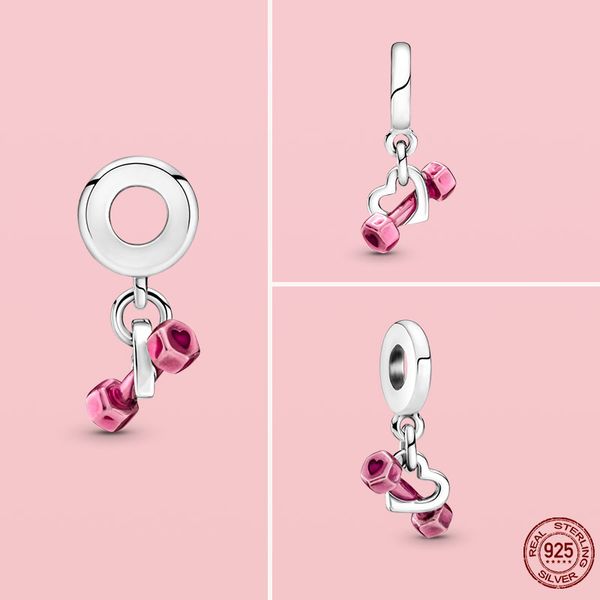 s925 silver charms pendant dumbbell heart dangle charm bead fit original pandora bracelets necklace for women accessories designer fine jewe, Bronze;silver
s925 silver charms pendant dumbbell heart dangle charm bead fit original pandora bracelets necklace for women accessories designer fine jewe, Bronze;silver