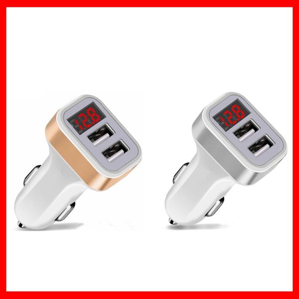 car charger digital display dual port usb adapter 2.1a car-charger double type c usb for samsung mobile phone fast charging car-charge car-c
car charger digital display dual port usb adapter 2.1a car-charger double type c usb for samsung mobile phone fast charging car-charge car-c