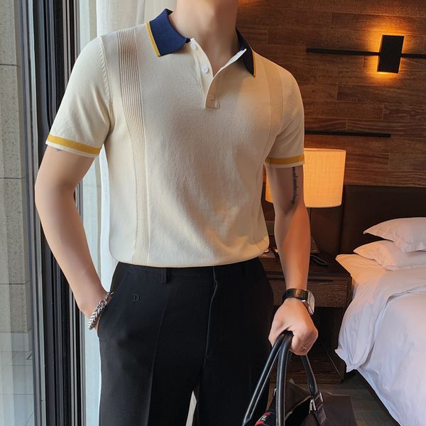 men's polos men short sleeve polo stripe color matching fashion collocation cross-border lapels men short sleeve polo shirt s-4xl 2304, White;black
men's polos men short sleeve polo stripe color matching fashion collocation cross-border lapels men short sleeve polo shirt s-4xl 2304, White;black