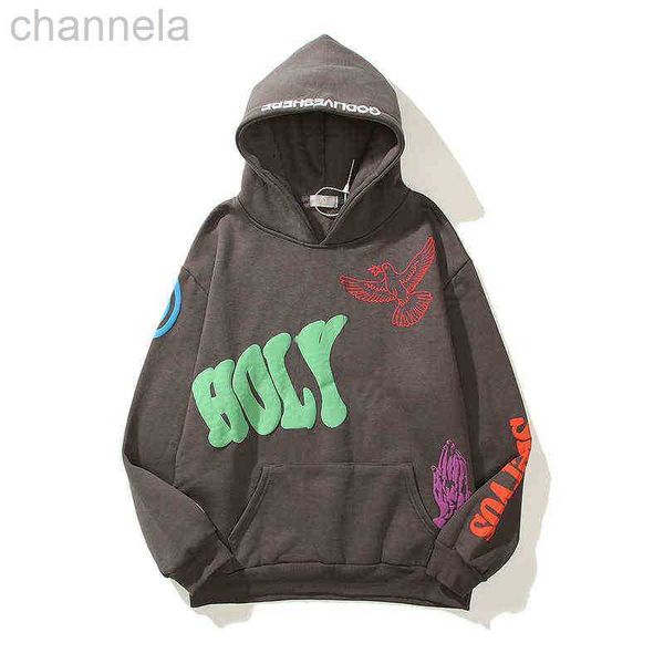 men's hoodies designer sweatshirts harajuku retro letter foam graffiti fleece hooded oversized casual pullover loose couple hoodie, Black
men's hoodies designer sweatshirts harajuku retro letter foam graffiti fleece hooded oversized casual pullover loose couple hoodie, Black