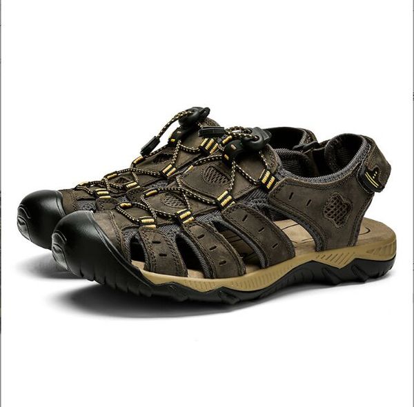 men's sandals men leather shoes classic roman sandals slipper soft outdoor sneakers beach rubber trekking sandals, Black
men's sandals men leather shoes classic roman sandals slipper soft outdoor sneakers beach rubber trekking sandals, Black