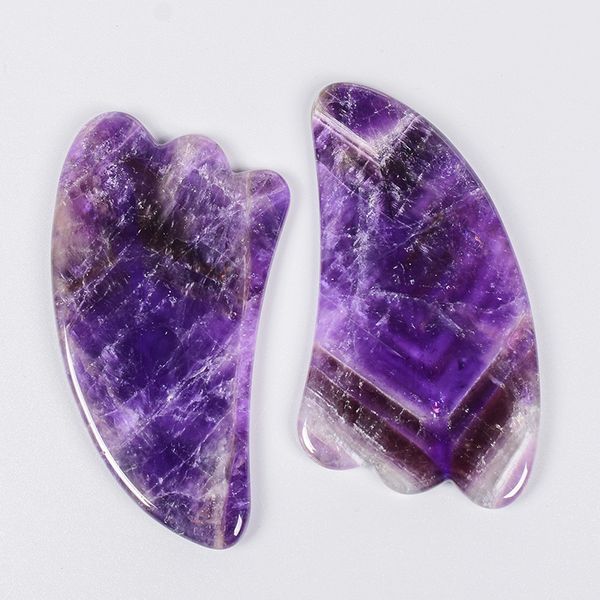 natural amethyst gua sha facial massager tool anti-aging guasha face tool beauty skin care body muscle relaxing relieve wrinkle
natural amethyst gua sha facial massager tool anti-aging guasha face tool beauty skin care body muscle relaxing relieve wrinkle