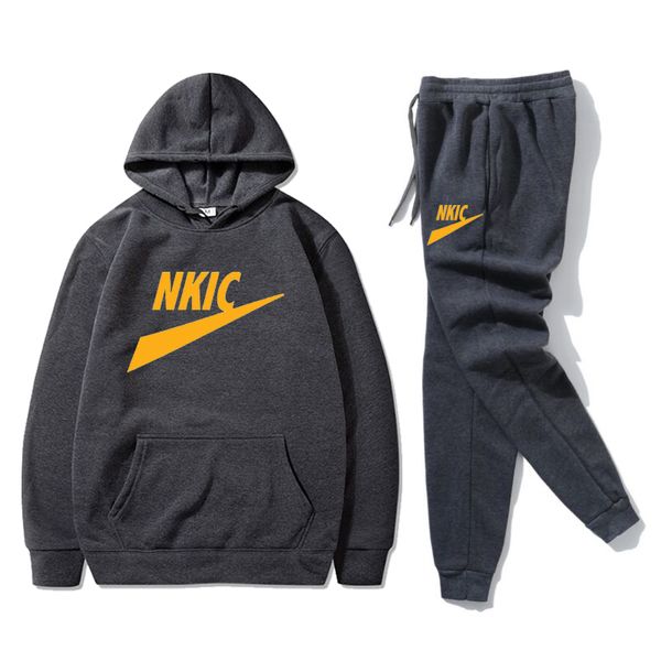 new men brand printing tracksuits men suit 2 pieces sets tracksuit hooded sweatshirt sportspants men's hoodies running sportswear, Gray
new men brand printing tracksuits men suit 2 pieces sets tracksuit hooded sweatshirt sportspants men's hoodies running sportswear, Gray