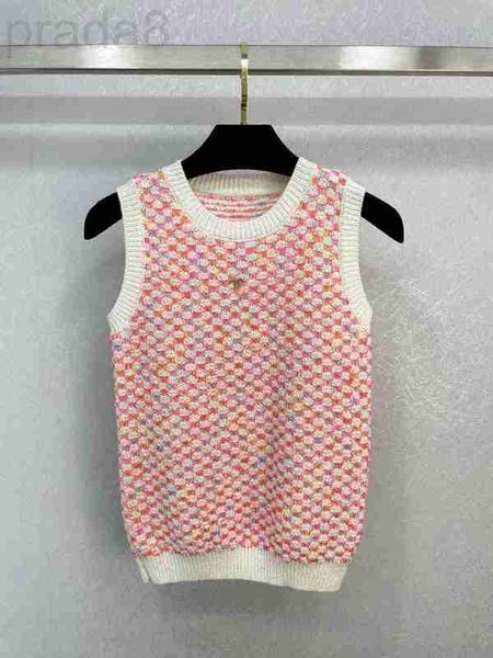 women's tanks & camis designer 2023 spring/summer new small fragrance versatile temperament reduced age macaron color contrast knitted, White
women's tanks & camis designer 2023 spring/summer new small fragrance versatile temperament reduced age macaron color contrast knitted, White