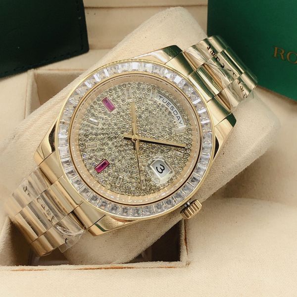men's fully automatic designer watch with luxury dial, hand inlaid diamond aaa quality, folding buckle, sapphire glass, christmas gift, Slivery;brown
men's fully automatic designer watch with luxury dial, hand inlaid diamond aaa quality, folding buckle, sapphire glass, christmas gift, Slivery;brown