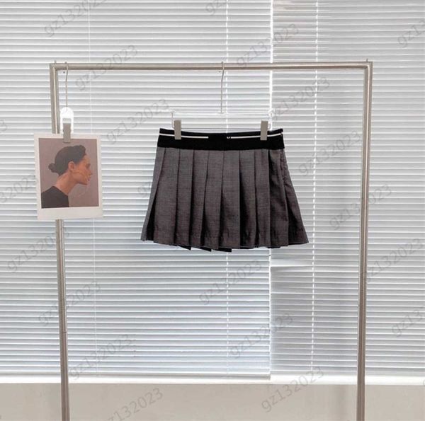 brand skirts patchwork letter webbing design elastic high waist casual skirt plaid fabric hemline pleats classic joker skirts women wear des, Black
brand skirts patchwork letter webbing design elastic high waist casual skirt plaid fabric hemline pleats classic joker skirts women wear des, Black