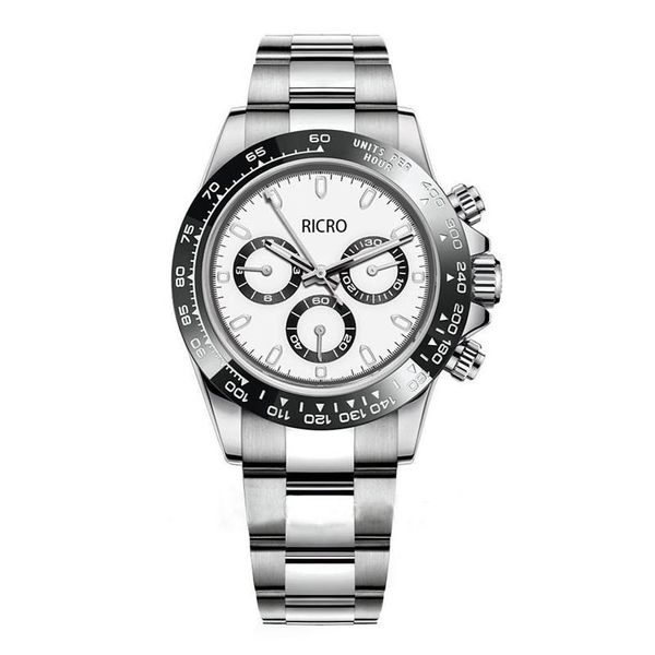 men's mechanical watch ceramic ring mouth multi-functional automatic movement no timing function 40mm size made of 316 fine s357l, Slivery;brown
men's mechanical watch ceramic ring mouth multi-functional automatic movement no timing function 40mm size made of 316 fine s357l, Slivery;brown