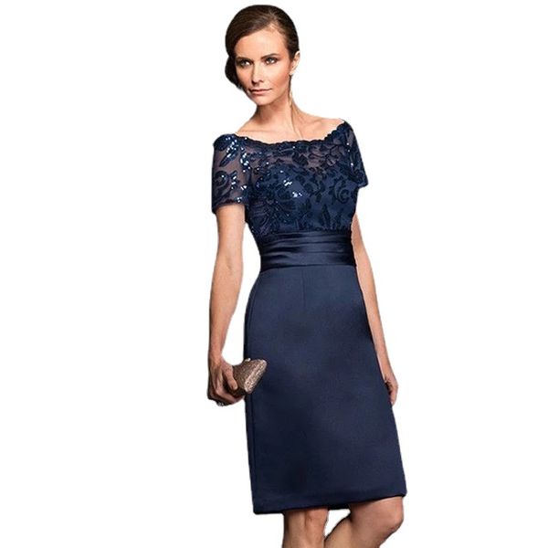 navy blue mother of the bride dresses sheath short sleeves sequins plus size short groom mother dresses for wedding, Black;red
navy blue mother of the bride dresses sheath short sleeves sequins plus size short groom mother dresses for wedding, Black;red