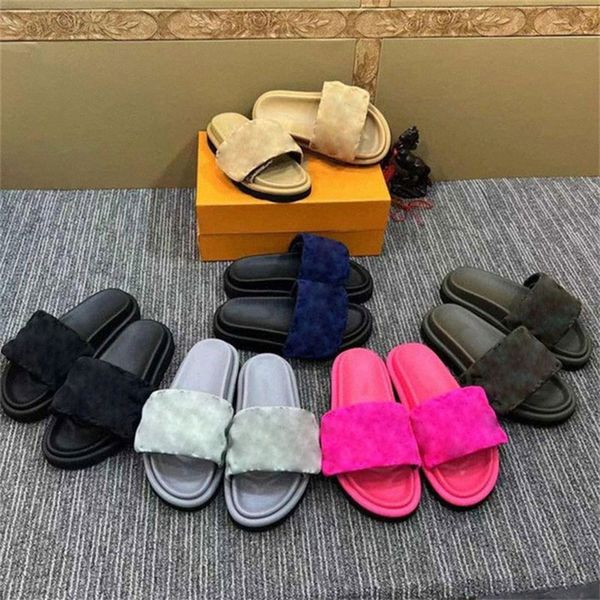 23 pool pillow mules women designers sandals sunset flat comfort mules padded front strap slippers fashionable easy-to-wear style slides siz, Black 
23 pool pillow mules women designers sandals sunset flat comfort mules padded front strap slippers fashionable easy-to-wear style slides siz, Black