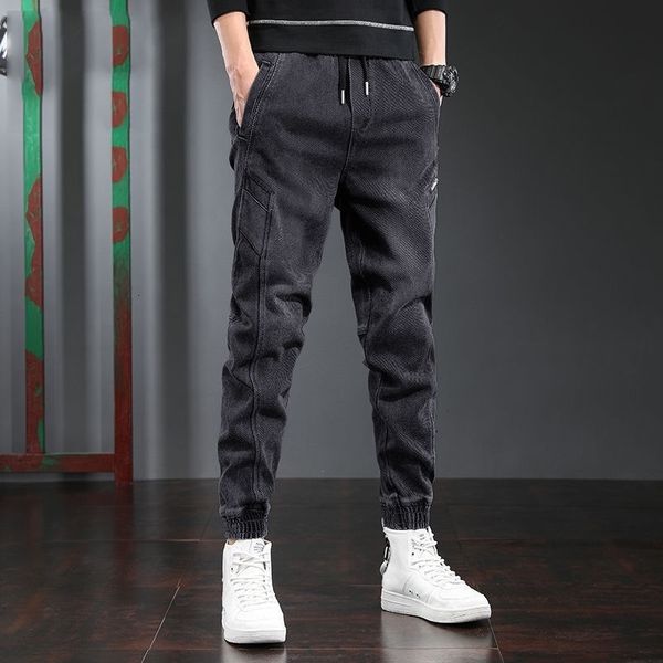 men's pants winter jeans men black slim fit stretch pants jeans casual trousers male plus size 4xl 5xl 230414
men's pants winter jeans men black slim fit stretch pants jeans casual trousers male plus size 4xl 5xl 230414