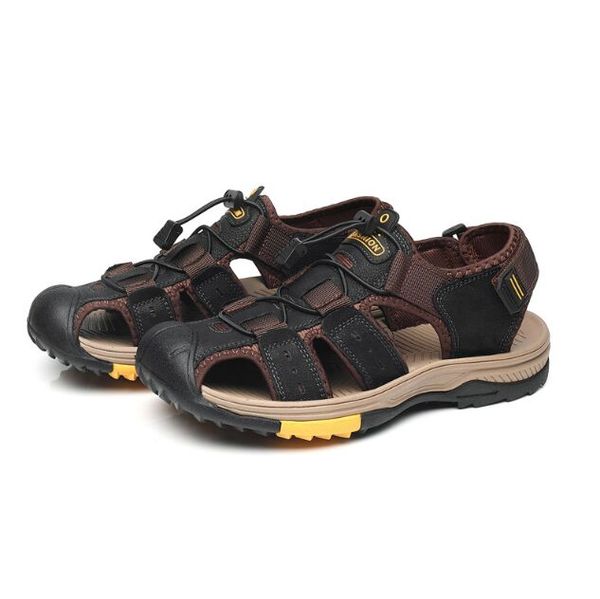 men's sandals men leather sandals classic roman sandals slipper soft outdoor sneakers beach rubber trekking sandals, Black
men's sandals men leather sandals classic roman sandals slipper soft outdoor sneakers beach rubber trekking sandals, Black