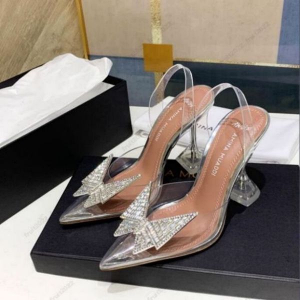 amina muaddi womens sandals leather sole designer high heels 10cm crystal bow diamond chain decoration banquet women lightblue silk wedding, Black
amina muaddi womens sandals leather sole designer high heels 10cm crystal bow diamond chain decoration banquet women lightblue silk wedding, Black