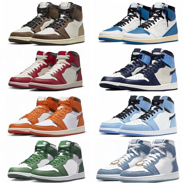jumpman 1 1s mens og high basketball shoes obsidian unc bred patent gorge green denim bubble gum chicago racer blue chill starfish brotherho
jumpman 1 1s mens og high basketball shoes obsidian unc bred patent gorge green denim bubble gum chicago racer blue chill starfish brotherho