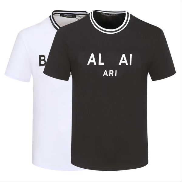 a2023men's t-shirt and women's high-end brand men's t-shirt short sleep summer outdoor fashion leisure t-shirt, printed with, White;black
a2023men's t-shirt and women's high-end brand men's t-shirt short sleep summer outdoor fashion leisure t-shirt, printed with, White;black