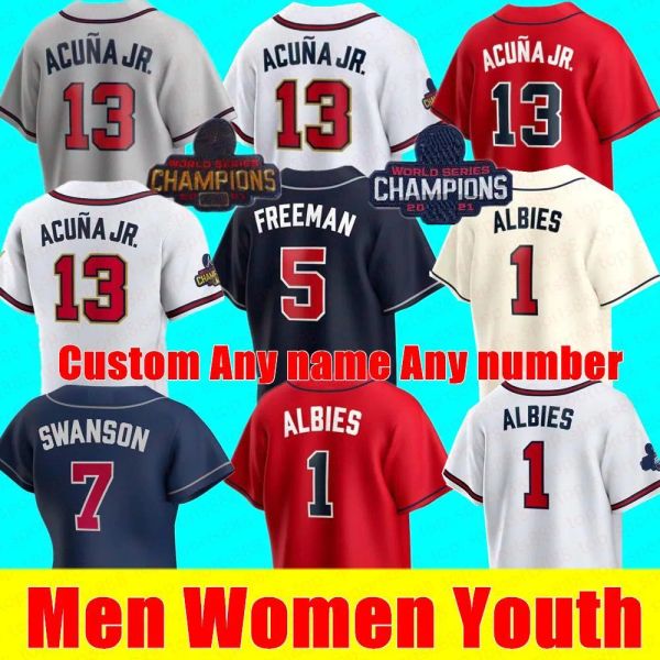 baseball 2022 world series champion baseball jerseys ronald acuna jr. atlanta marcell ozuna freddie an dansby swanson brave deion sande, Blue;black
baseball 2022 world series champion baseball jerseys ronald acuna jr. atlanta marcell ozuna freddie an dansby swanson brave deion sande, Blue;black