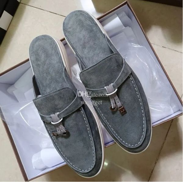for womens loro piana casual slippers classic sandals loafers shoes flat slides slipper designers high elastic beef tendon bottom size 35-42, Black
for womens loro piana casual slippers classic sandals loafers shoes flat slides slipper designers high elastic beef tendon bottom size 35-42, Black