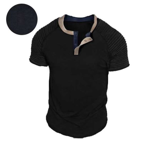 mens clothing designer polo casual shirt short sleeved tshirt button neck cycling hiking leisure pleated t shirt for men, White;black
mens clothing designer polo casual shirt short sleeved tshirt button neck cycling hiking leisure pleated t shirt for men, White;black