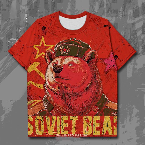 men's tshirts soviet bear shirt men women fashion oversized shirt kids hip hop ees op ussr shirt shirt russian cccp shirt boy 230414, White;black
men's tshirts soviet bear shirt men women fashion oversized shirt kids hip hop ees op ussr shirt shirt russian cccp shirt boy 230414, White;black
