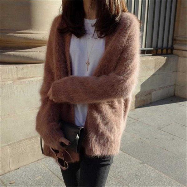 chic autumn and winter womens sweaters gentle soft glutinous mink velvet warm, White;black
chic autumn and winter womens sweaters gentle soft glutinous mink velvet warm, White;black