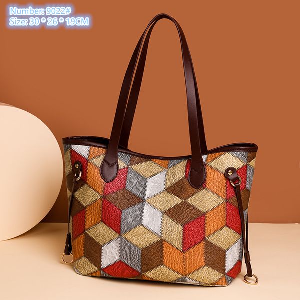 factory wholesale ladies shoulder bags 3 colors simple washed leather tote bag elegant two-piece color matching fashion women purse fashion
factory wholesale ladies shoulder bags 3 colors simple washed leather tote bag elegant two-piece color matching fashion women purse fashion