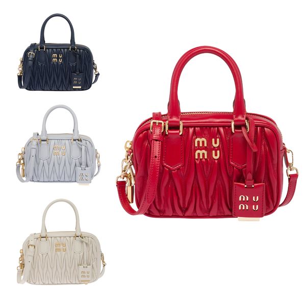 genuine leather miui matelasse bowling fashion bag tote hobo clutch bags shopping handbags luxury designer crossbody womens man weekend trav
genuine leather miui matelasse bowling fashion bag tote hobo clutch bags shopping handbags luxury designer crossbody womens man weekend trav