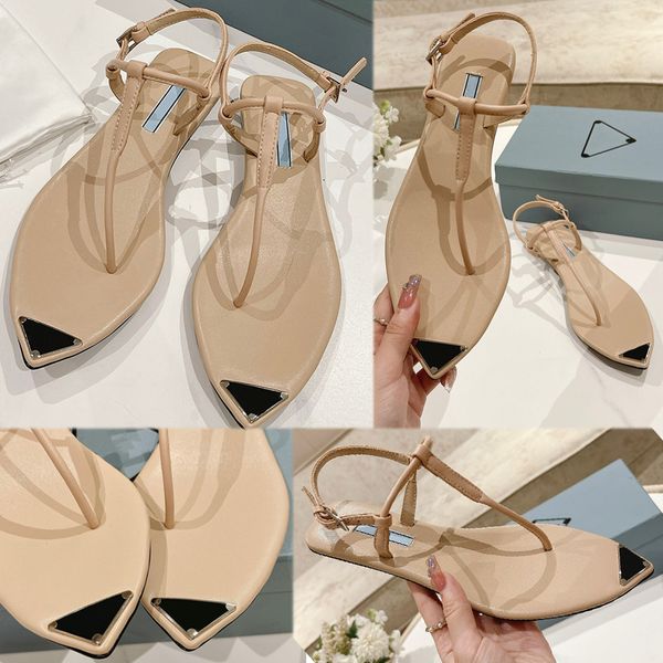 brushed leather thong sandals 1y88 stamped enameled metal triangle logo thong sandal famous brand sandals for women vacation flats sandal le, Black
brushed leather thong sandals 1y88 stamped enameled metal triangle logo thong sandal famous brand sandals for women vacation flats sandal le, Black