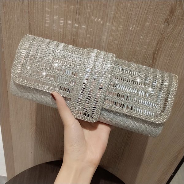 evening bags silver clutch purse and handbag with rhinestone women's party evening bag luxury wedding clutch female shoulder bag 230414
evening bags silver clutch purse and handbag with rhinestone women's party evening bag luxury wedding clutch female shoulder bag 230414