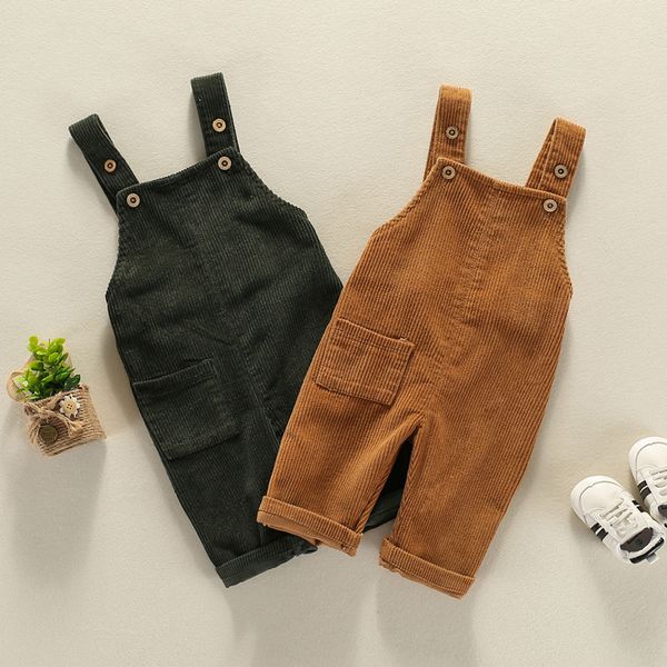 overalls baby suspender pants kids boys and girls solid corduroy casual loose clothing overalls 0-3 year old children's trousers 230414, Blue
overalls baby suspender pants kids boys and girls solid corduroy casual loose clothing overalls 0-3 year old children's trousers 230414, Blue
