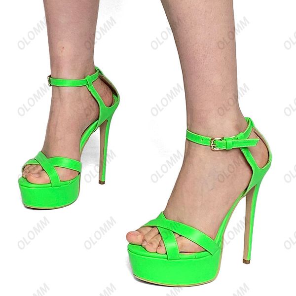 olomm women platform ankle strap sandals stiletto heel open toe gorgeous colors party shoes women us plus size 5-20, Black
olomm women platform ankle strap sandals stiletto heel open toe gorgeous colors party shoes women us plus size 5-20, Black