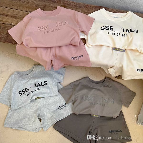 kids tracksuit sports set 2023 summer designer clothing boys girls short sleeve t shirt baby casual shorts fashion two piece set, White
kids tracksuit sports set 2023 summer designer clothing boys girls short sleeve t shirt baby casual shorts fashion two piece set, White