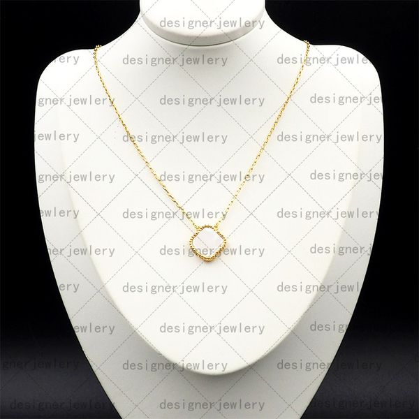 womens clover necklace designer jewelry charm pendant necklaces chains gold flower wedding wife mothers womans day white brand chains luxury, Silver
womens clover necklace designer jewelry charm pendant necklaces chains gold flower wedding wife mothers womans day white brand chains luxury, Silver